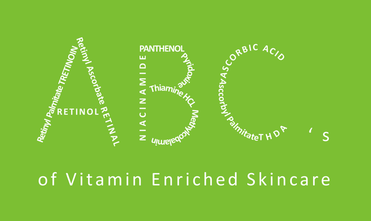 Forget your ABC's when Shopping for Vitamin Enriched Skincare